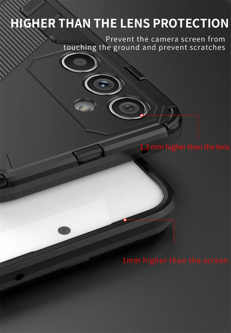 For Samsung Galaxy A14 A24 A34 A54 5G Case Magnetic Holder Armor Kickstand Phone Case For Samsung M54 M14 A 14 34 54 Back Cover