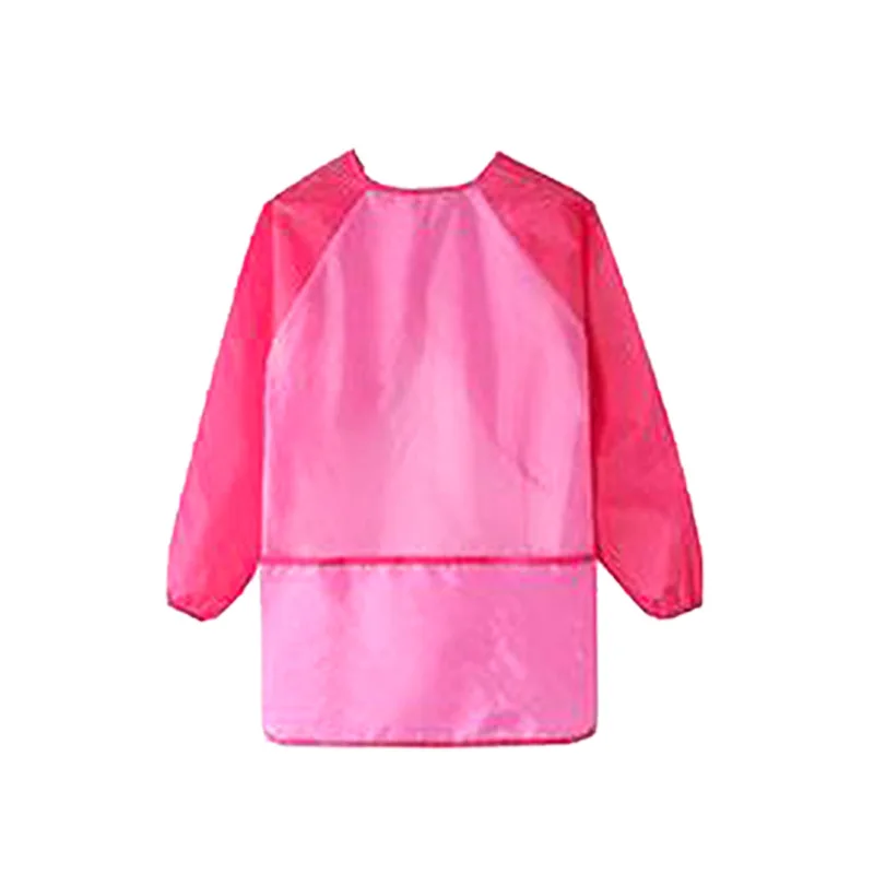 Kids Waterproof Art Smock for Painting Drawing Craft Washable Cooking Bib Long Sleeve Painting Apron with Pocket 5-7 Years Old - view 6