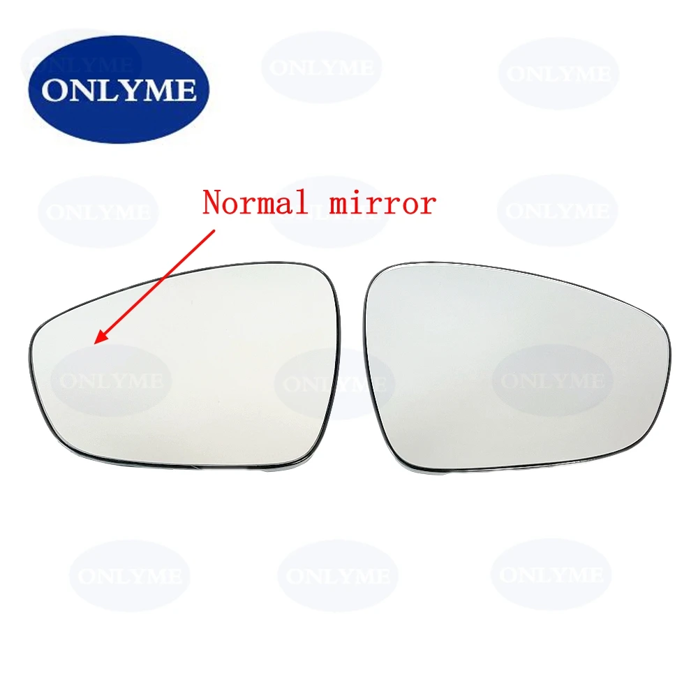Car Convex Heated Mirror Glass With Blind Spot Warning For Citroen C3 MK2 / C5 / DS3 / DS5  2008 - 2018
