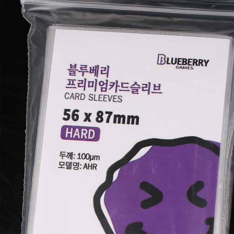 케이팝 카드 슬리브, 엽서 필름 포토카드 게임 카드 보호대 투명 거치대, 57.5x89mm, 3 인치, 6 인치, 50 개