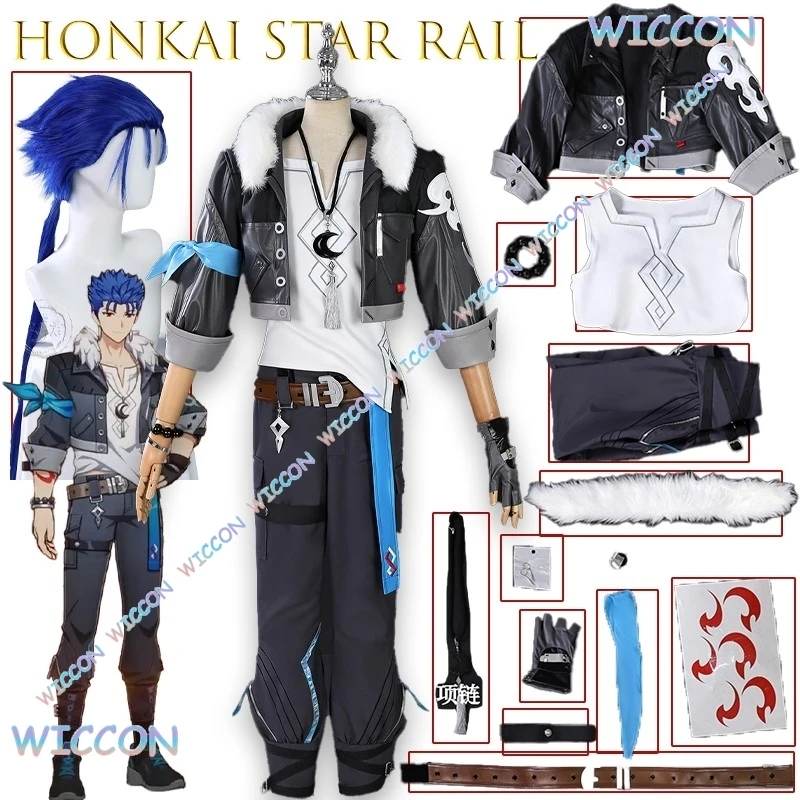 

Костюм в стиле аниме Wona/Cú Chulainn Honkai Star Rail Fate Gran Ordr Косплей Lancercostume Хэллоуин Карнавальная вечеринка Ролевая игра