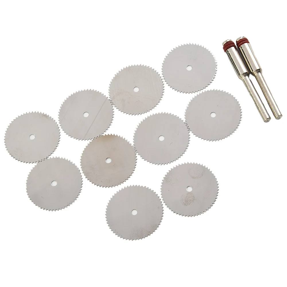 Plastic Laminate Aluminum Tools Saw Disc Oscillating Accessories Cutter Mini Circular Mandrel Wood 12pcs Set 22mm