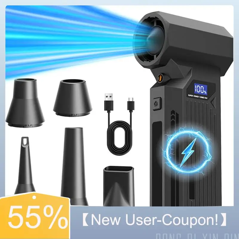 

Специальное предложение ~ Z2 110000 об/мин Ручной жестокий турбинный двигатель Портативный высокоскоростной турбовентилятор Маленький вентилятор Канальный турбинный вентилятор