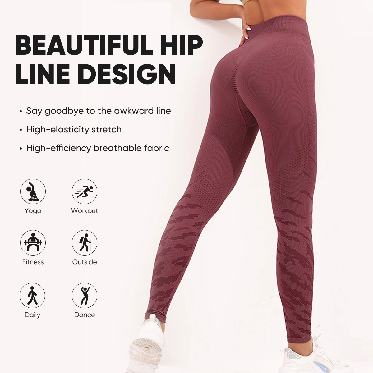 

Premium Yoga Leggings for Women - New Fitness Pants Perfect for Yoga, Running, and Gym Workouts