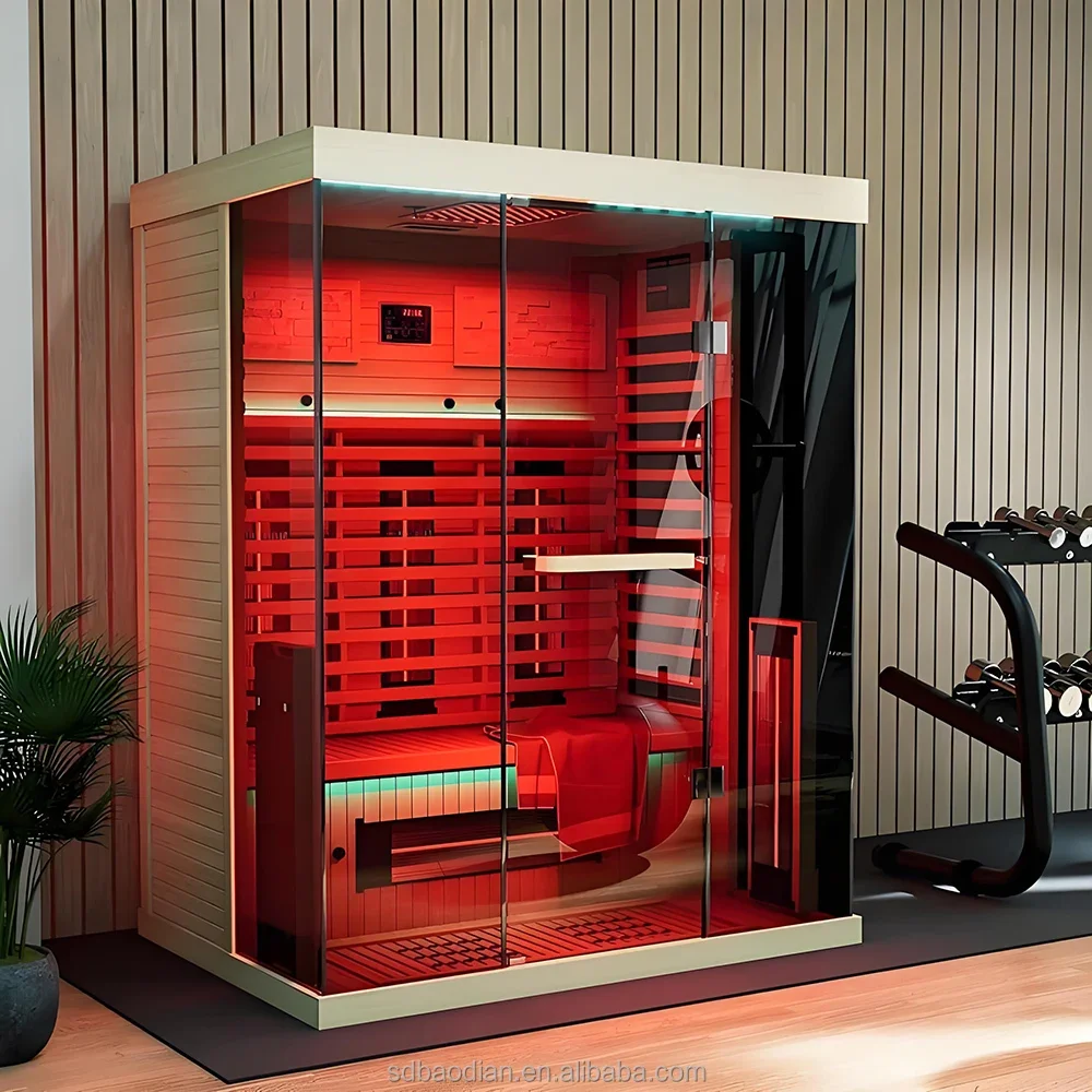 

【Best-selling】2 Person Outdoor Sauna Room Mini Sauna Popular Room Wooden