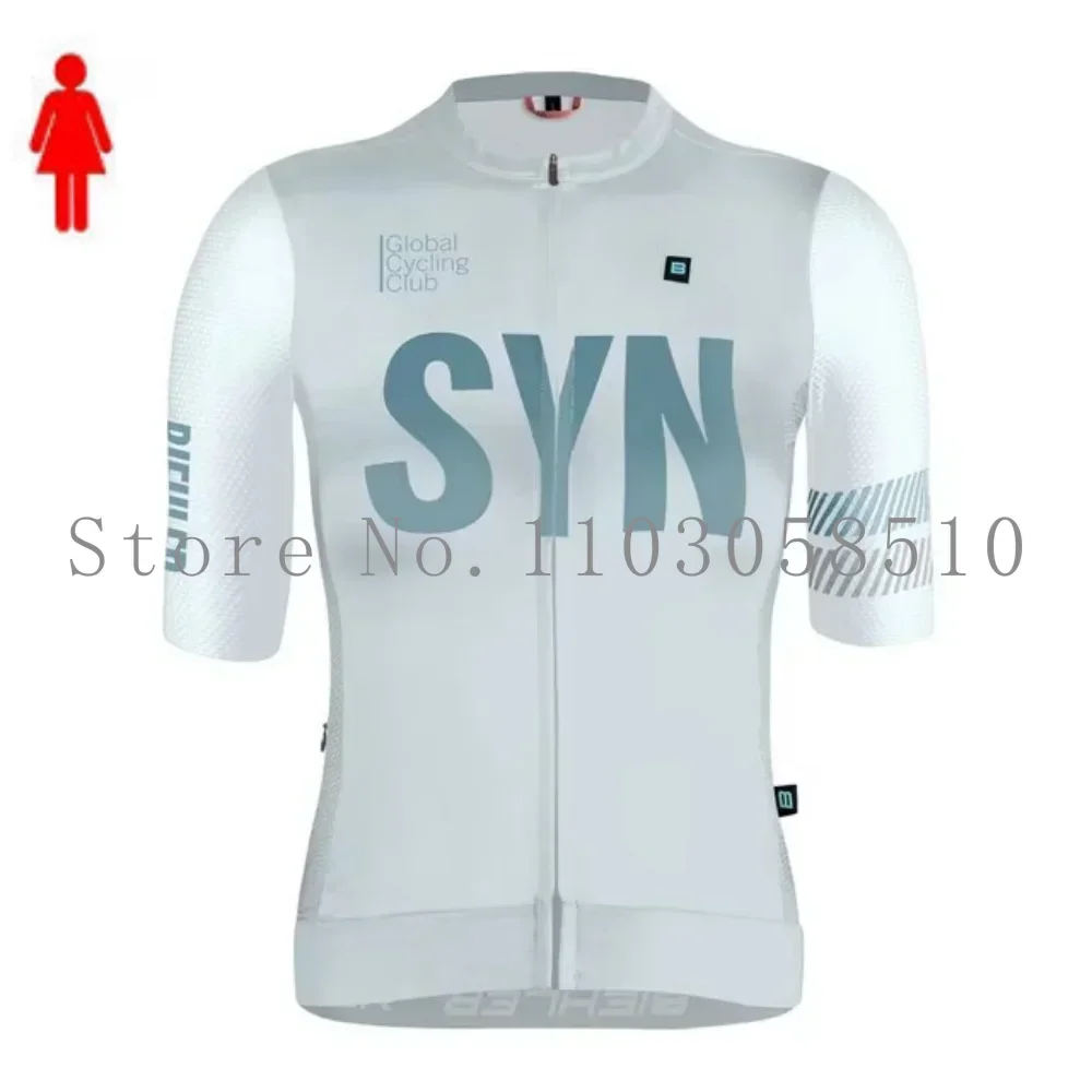 

Женский велосипедный трикотаж SYN PRO JERSEY JUICY, с коротким рукавом, Pro Team, MTB, одежда для шоссейного велосипеда, дышащие велосипедные рубашки
