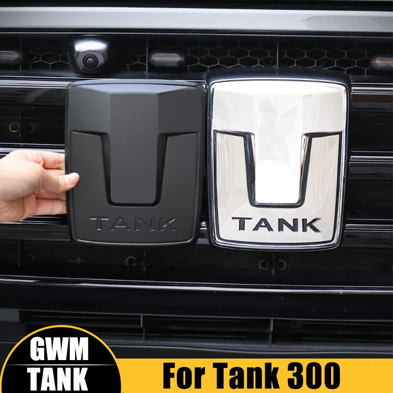 Great Wall Tank 300 Front Vehicle Label Mesh Wheel Hub Steering Wheel Decorative Labels Modified Accessories for Vehicle Decorat