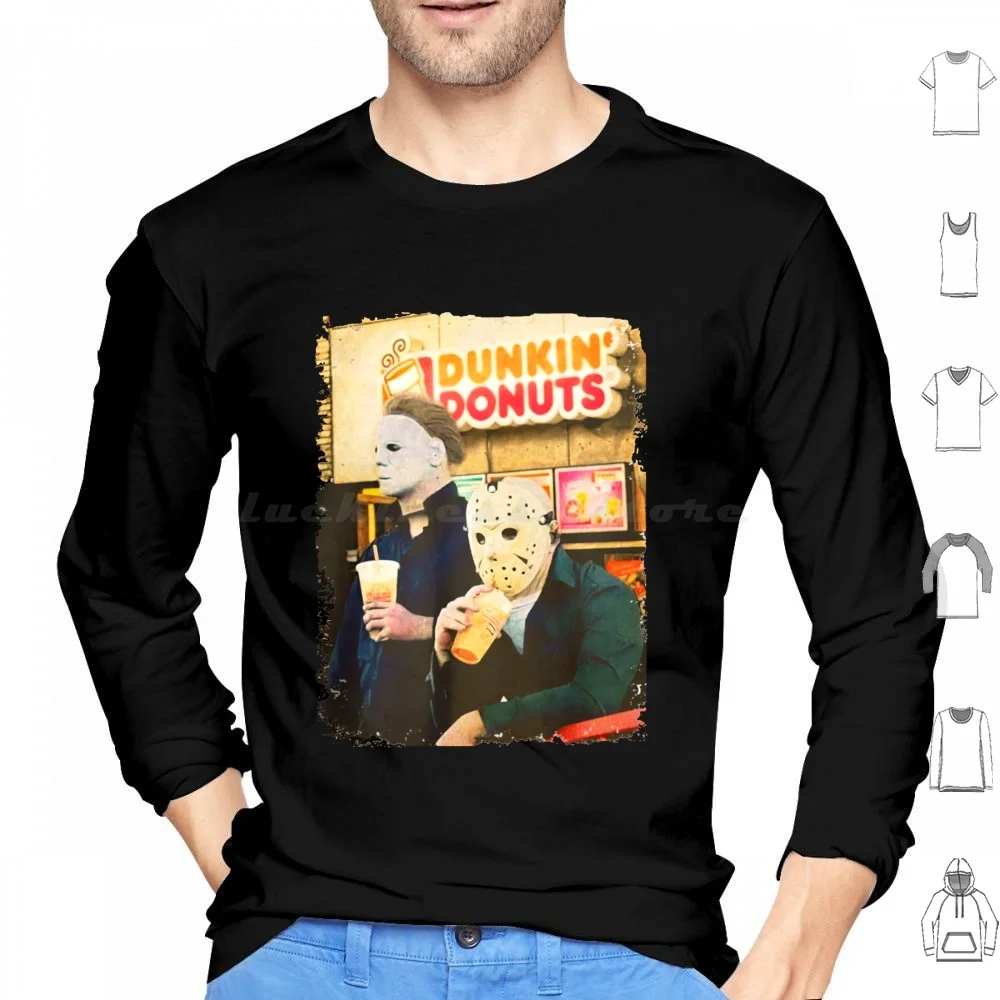 Halloween Killers Sweatshirt , Horror Movies Shirt , Jason Micheal Myers Shirt , Halloween Hoodie , Dunkin Donuts Shirt Hoodie