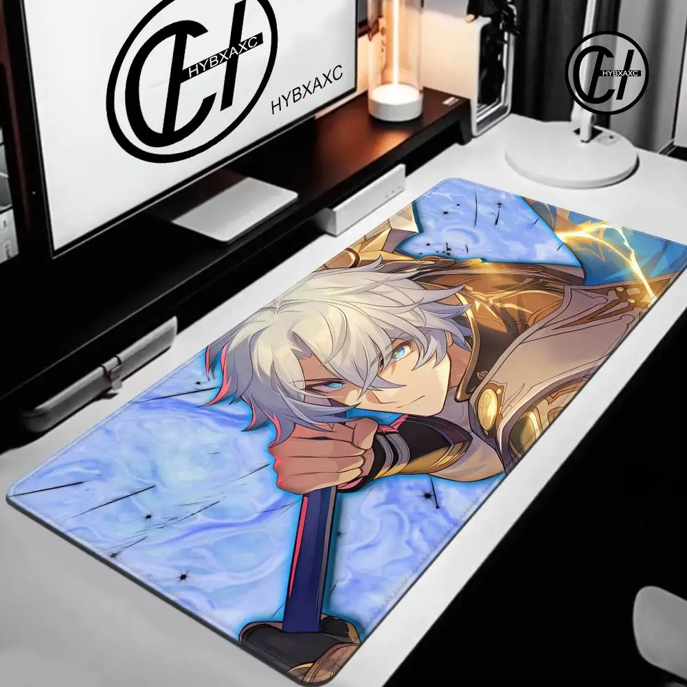 Honkai Star Rail Phainon Mousepad Computer Gaming Accessories HD Decoracion Keyboard Pad Office Rubber Mouse Pad Desk Mouse Mat