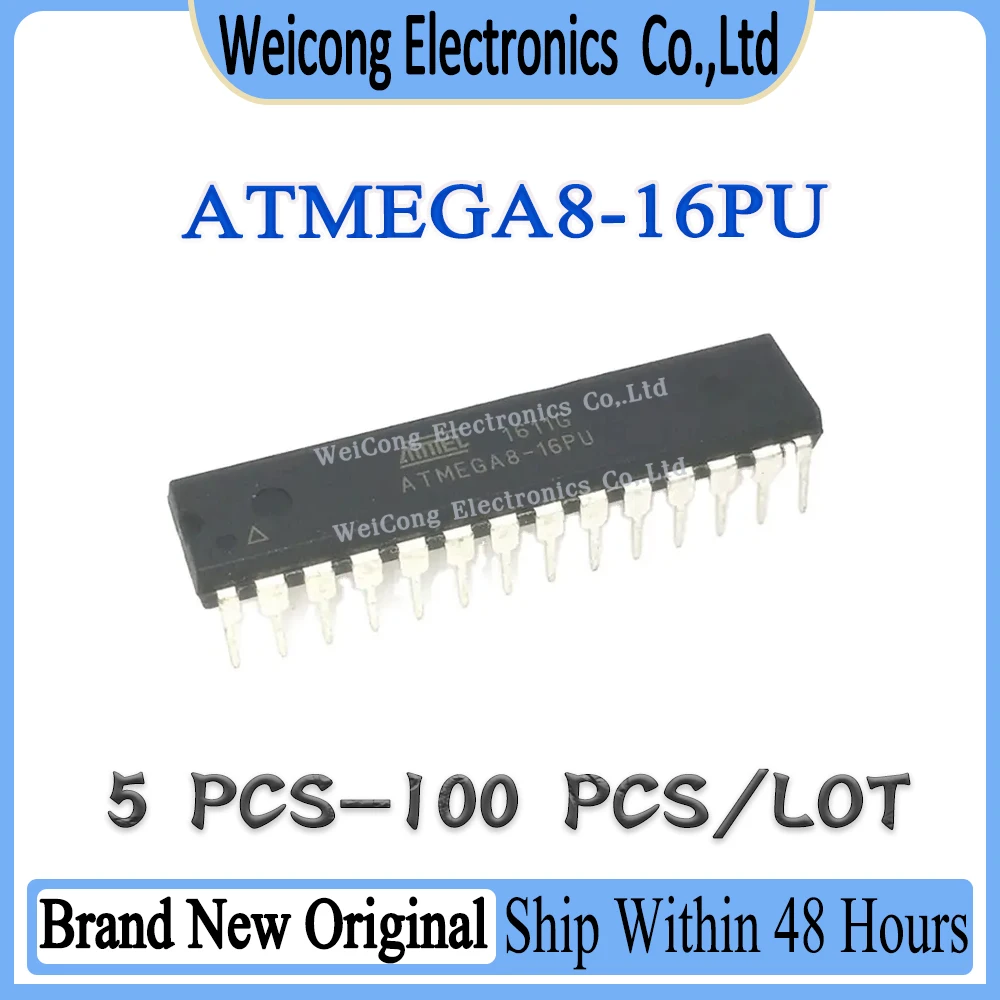 

ATMEGA8 ATMEGA8-16PU ATMEGA8-16P ATMEGA New Original IC Chip DIP-28