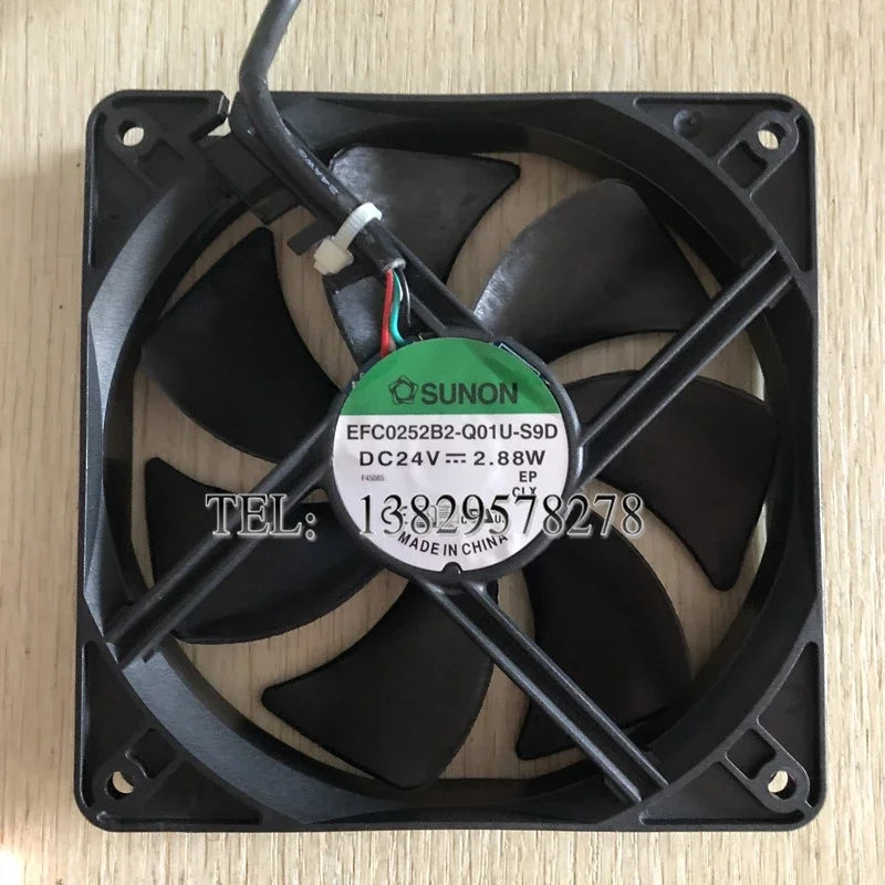 

Ltsf For SUNON EFC0252B2-Q01U-S9D DC 24V 2.88W 120x120x25mm 4-Wire Server Cooling Fan 12cm