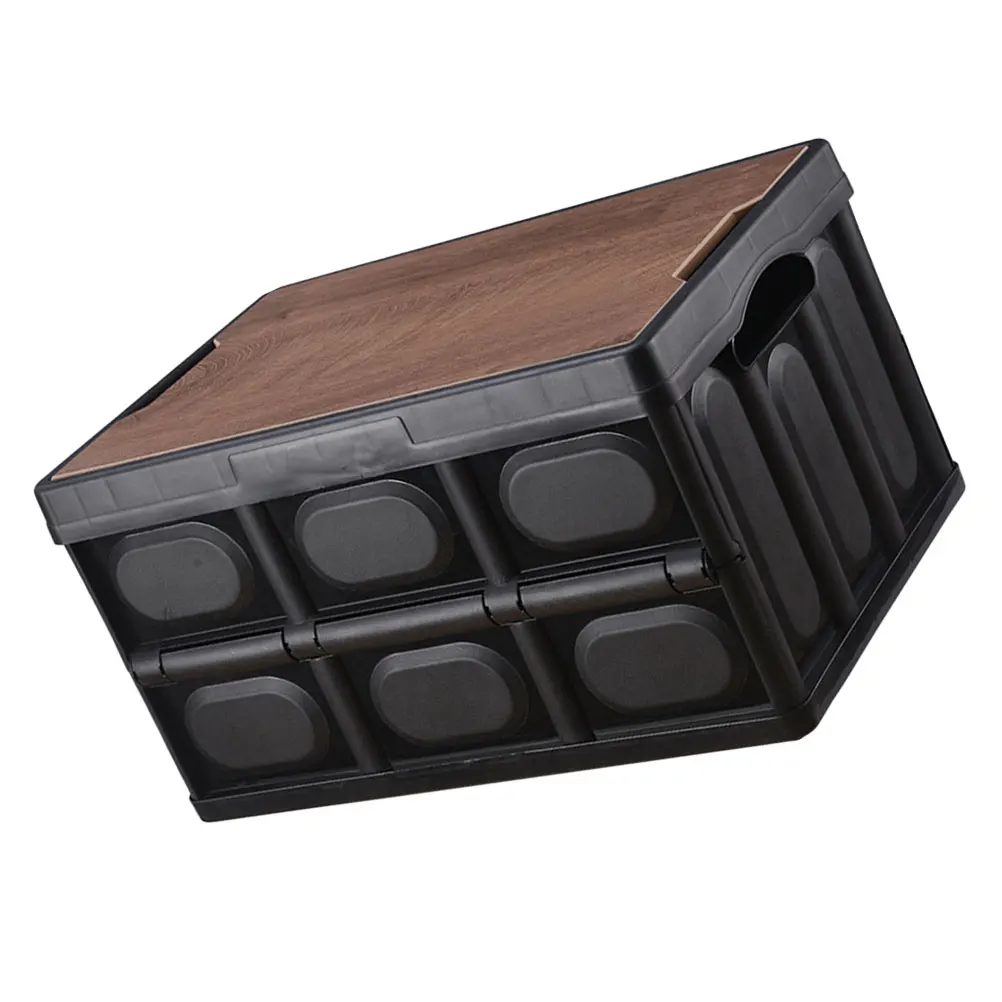 

Large Capacity Storage Trunk Organizer Foldable Plastic Container Clothes Snacks Toys Tshirt Groceries Sundries Vehicle