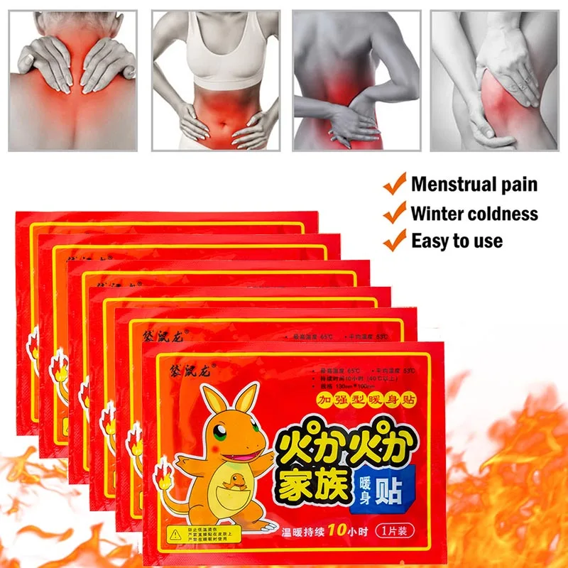 

10/30/50pcs Body Warmer Sticker Lasting Heat Patch Keep Hand Leg Foot Warm Paste Pads Hand Warmers Stickers Heated Pad