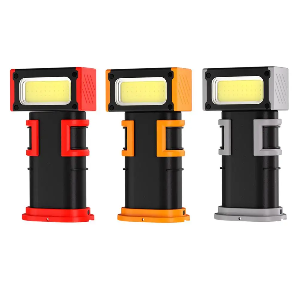 ضوء عمل LED COB قابل للتعديل مع قاعدة مغناطيسية، مصباح شحن محمول لورشة المرآب المنزلية، متعدد الوظائف #6