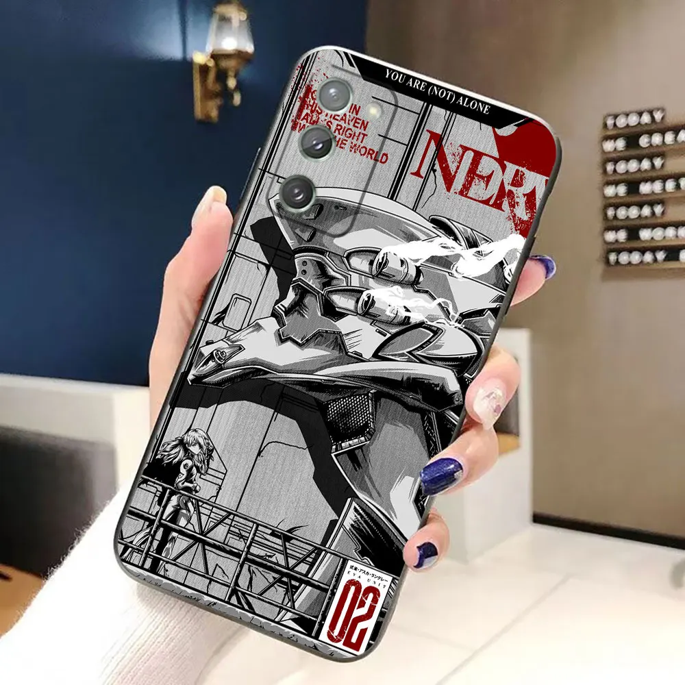 N-Neon G-Genesis E-Evangelion Phone Case For Samsung NOTE 20 10 M23 M53 A80 A70 A50 A30 A24 A13 A12 A07 A06 A05S A04 A03S Cover view 5