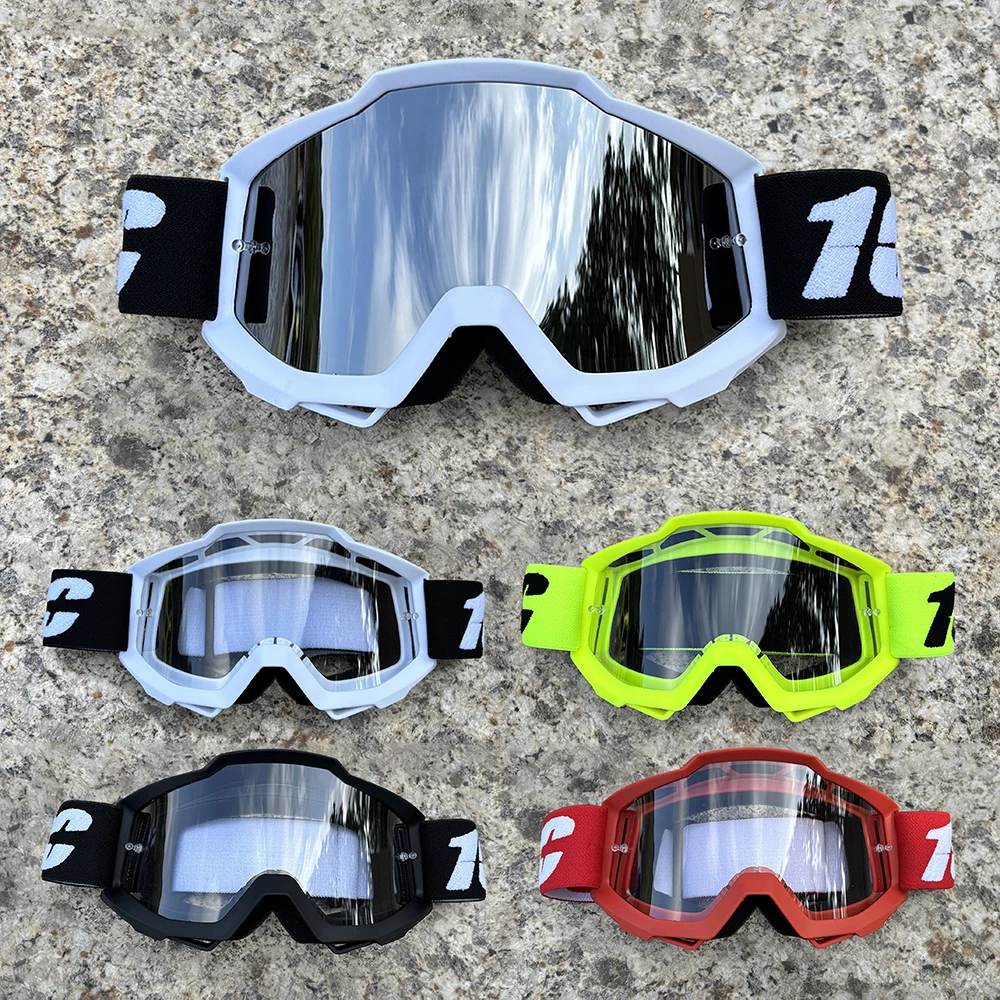 MX Motocross Goggles PC Lens Motorcycle Helmet Goggles UV400 Windproof Dustproof For Dirt Bike ATV MTB Off‑Road Ski Racing