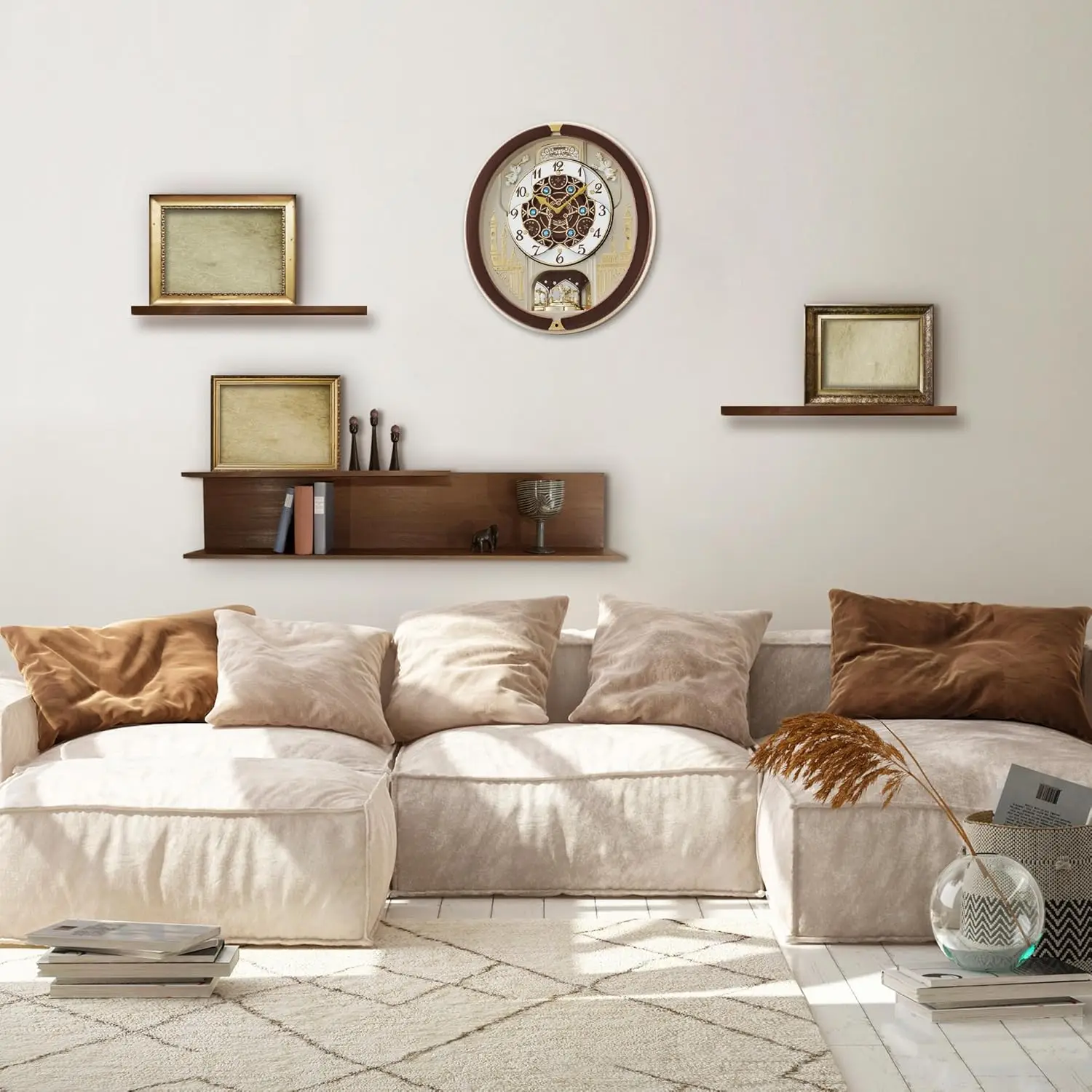 Melodies in Motion Musical Wall Clock, Spring Dance