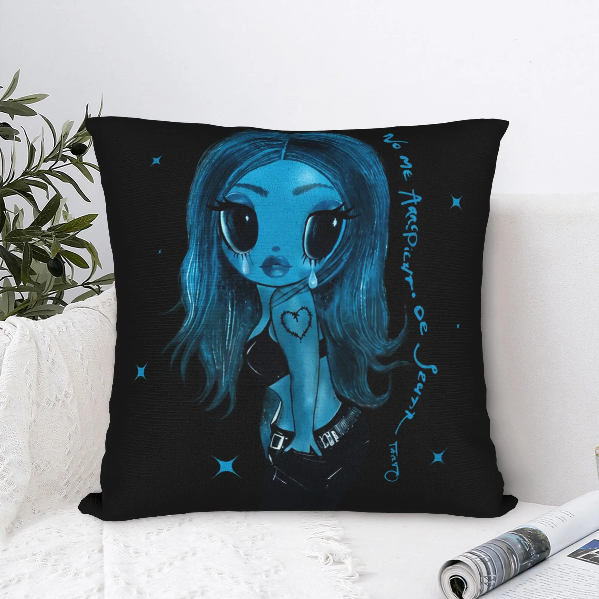 No Me Arrepiento De Sentir Tanto Karols G NMADST Pillowcase  Cushion Cover  Pillow Covers Bed Decoration Zipper Multi Size