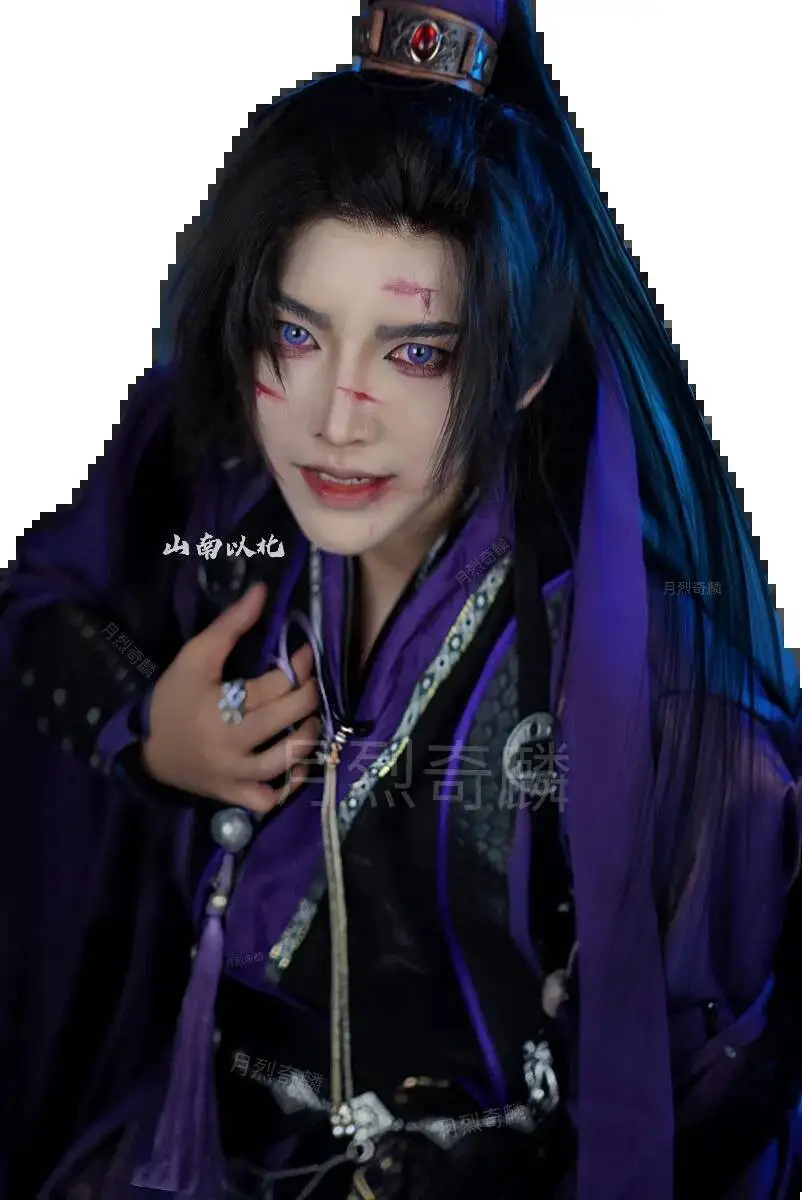 أنيمي زو شي مو داو وي تأثيري Wuxian جيانغ تشنغ زي هانفو غراند ماستر من زراعة الشيطاني الأحداث الإصدار. الهالوين