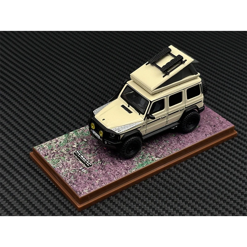 TW w magazynie 1:64 G63 Camping odlewany model samochodu kolekcja miniaturowa zabawka Tarmac Works