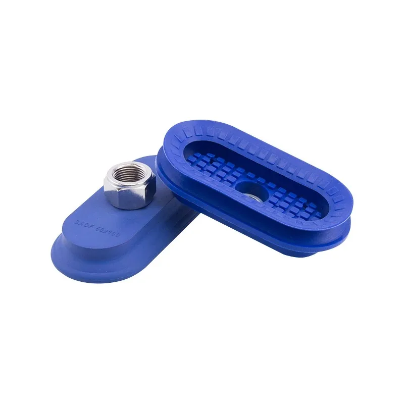 Pneumatic Oval Vacuum Suction Cup SAOF/SAOB Silicone Rubber Sucker Nozzles Industrial Robot Automation Manipulator Accessories