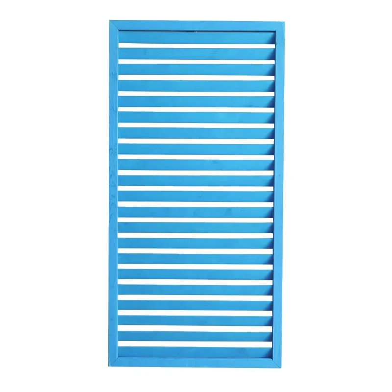 Outdoor Garden Antiseptic Wood Fence Fence Outdoor Venetian Mesh Partition Decorative Screen Wall Guardrail