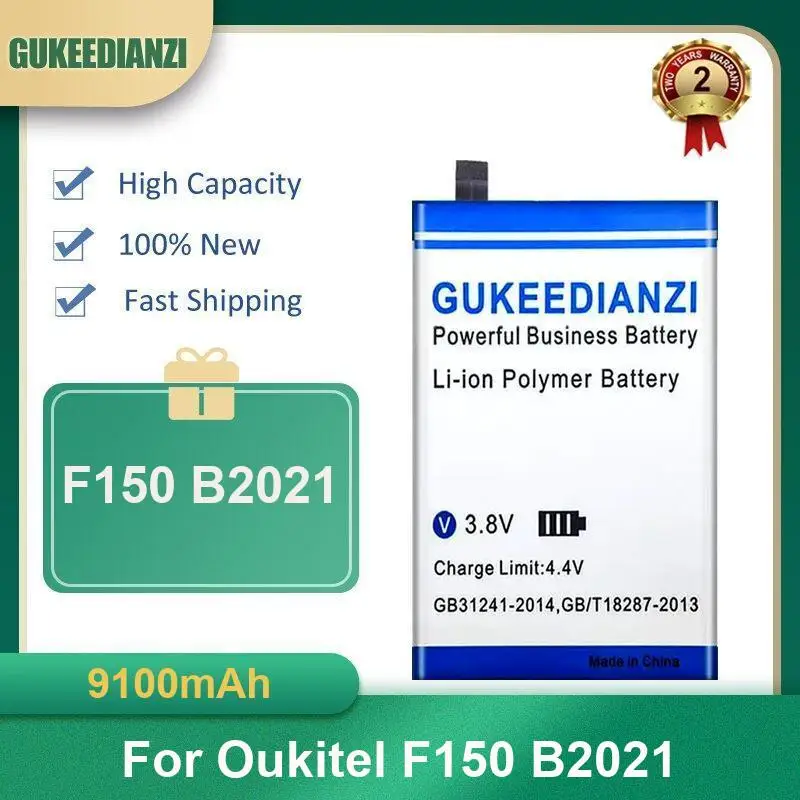 Battery For Oukitel C11 Pro C25 C21 S80 C32 K9 WP15 S68/C16 WP6 S75 F150 B2021 WP19 WP17 U7 plus K10000 C18 S77 K5000 WP16 Max