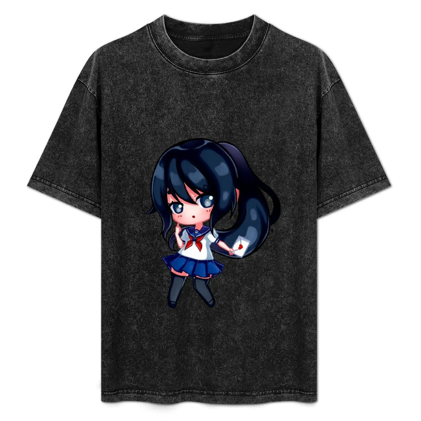 

Yandere-chan T-Shirt Graphic Print Short Sleeve T-Shirt