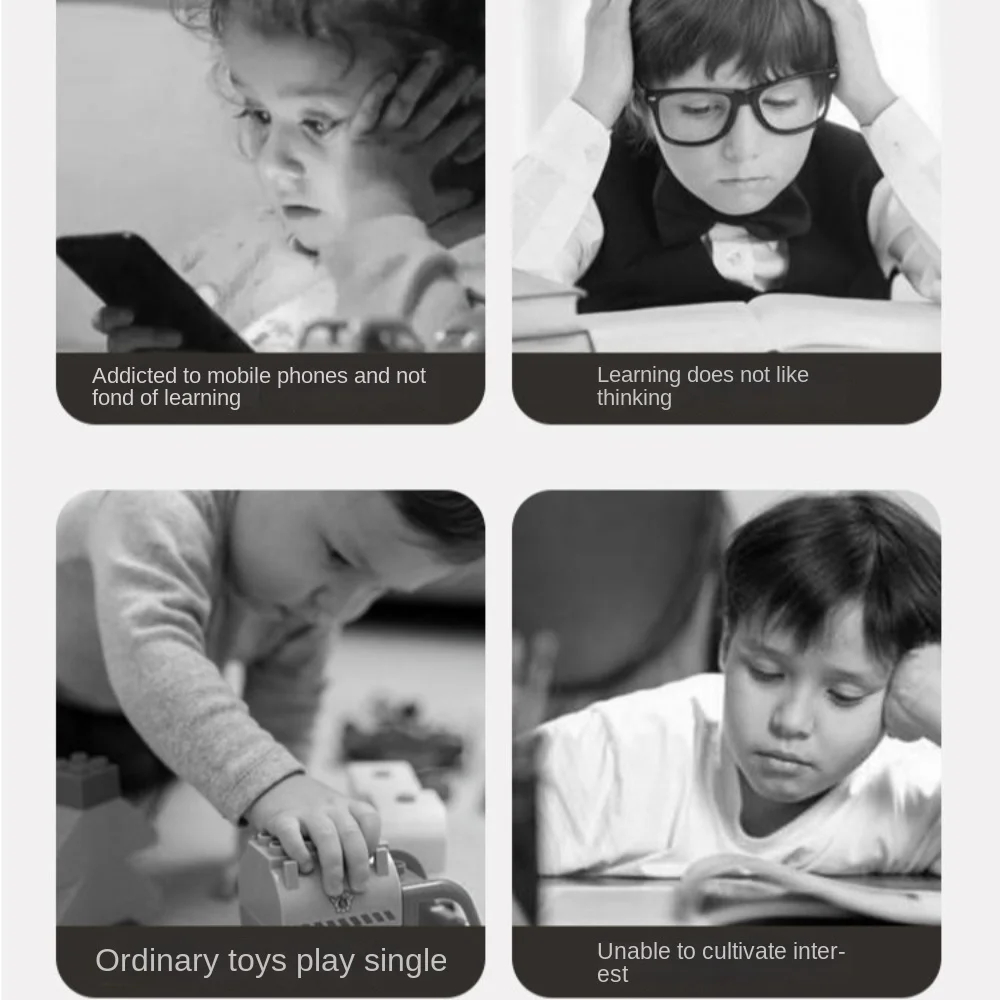 Digitale schuif Magnetische puzzel Puzzelspeelgoed Educatief speelgoed Educatief kinderspeelgoed Glijblok Puzzelbord Wiskundespel