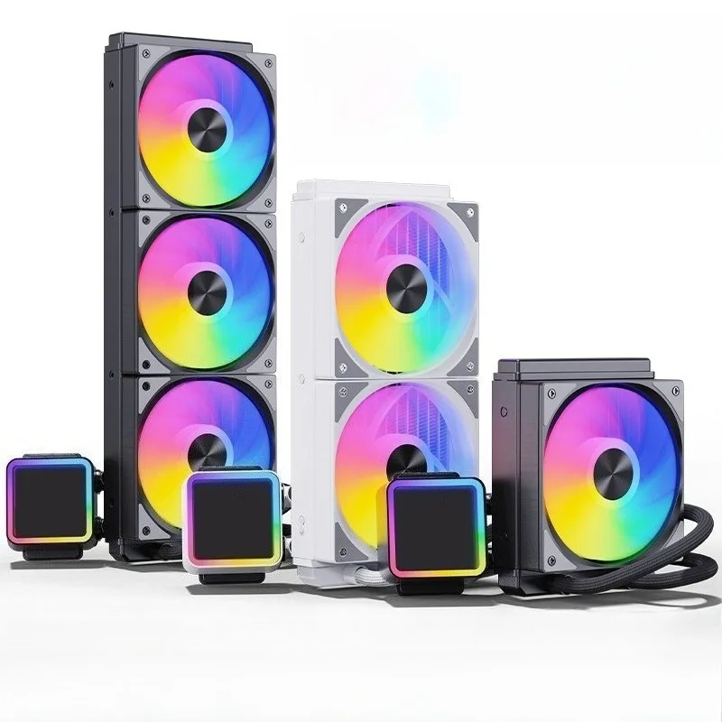 

Integrated water-cooled CPU radiator X99 computer 1700 fan AMD
