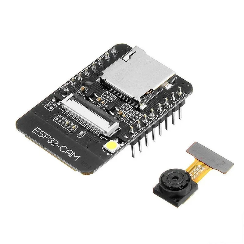 Módulo WiFi de 5 V, serie a WiFi, placa de desarrollo de cámara, Bluetooth con módulo de cámara OV2640, ESP32