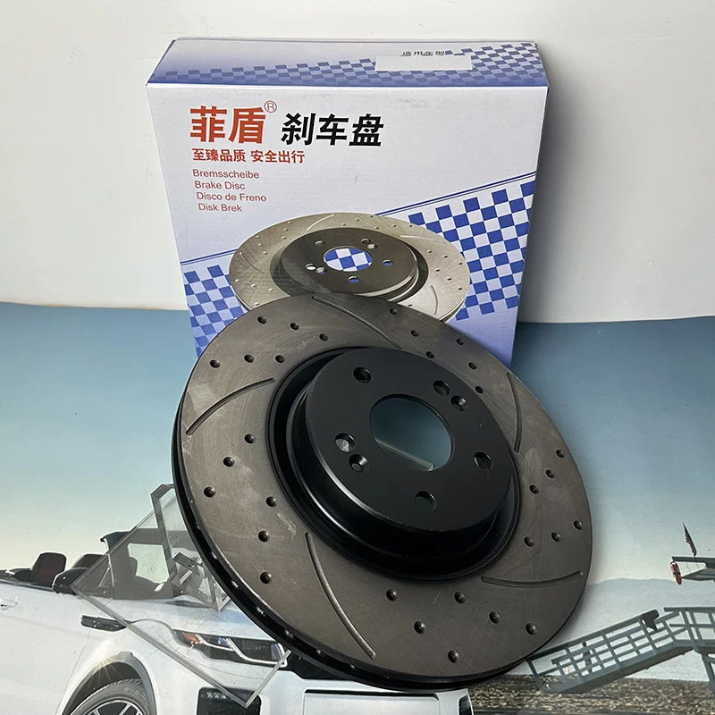 

Высококачественные тормозные диски, предотвращающие тряски, для Chery Tiggo 5x 2021 года, 204000081AA, J69-3502075