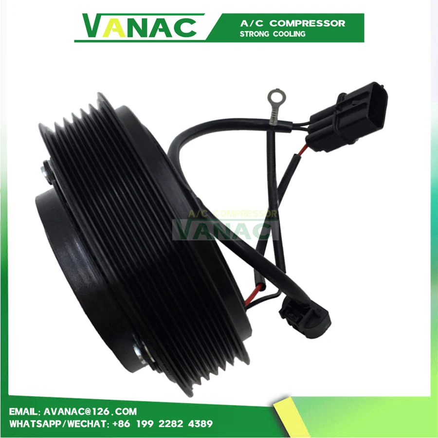 AC Compressor Clutch Pulley for Hyundai ELANTRA VI KIA CERATO III SOUL II PS 2.0 97701A5100 97701F2100 F500HFCDB05 F500HFCDB11
