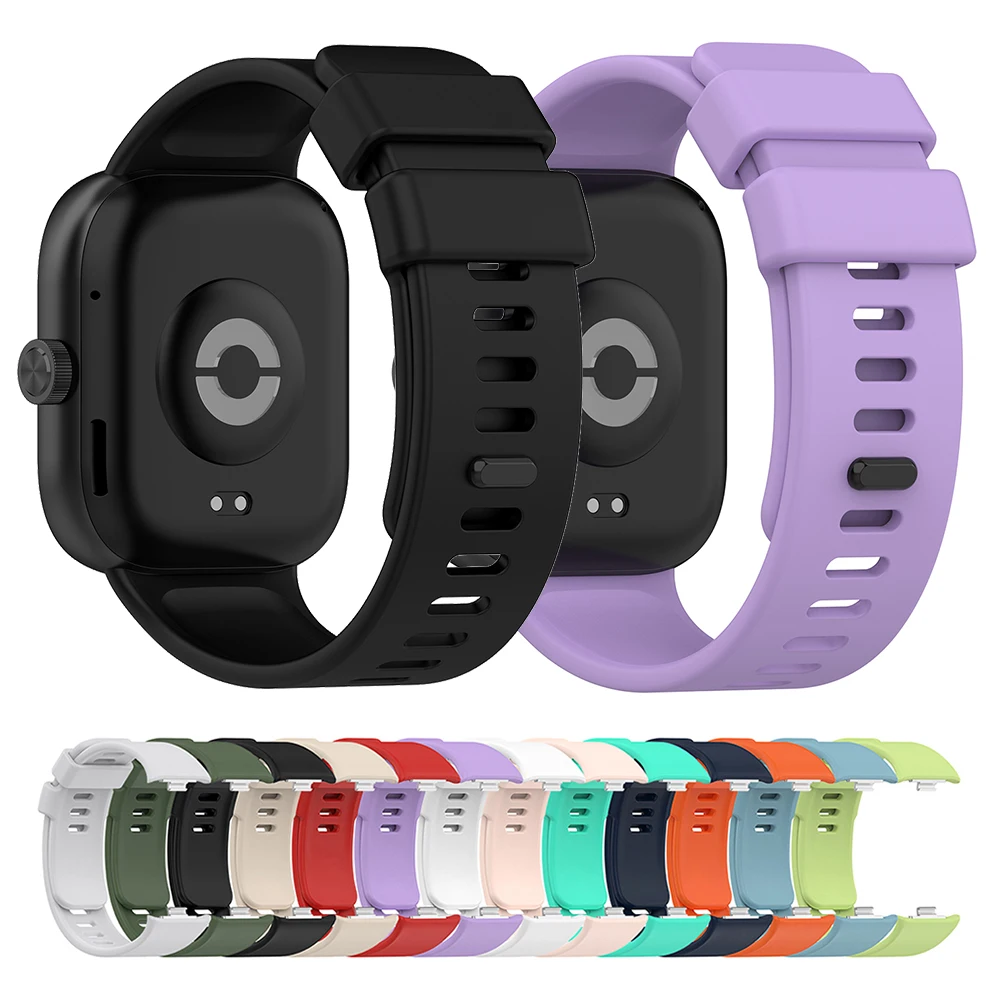 Sport Strap For Redmi Watch 4 5 6 Smartwatch Band for Xiaomi Mi Band 8 Pro/9 Pro Silicone Bracelet Wristband