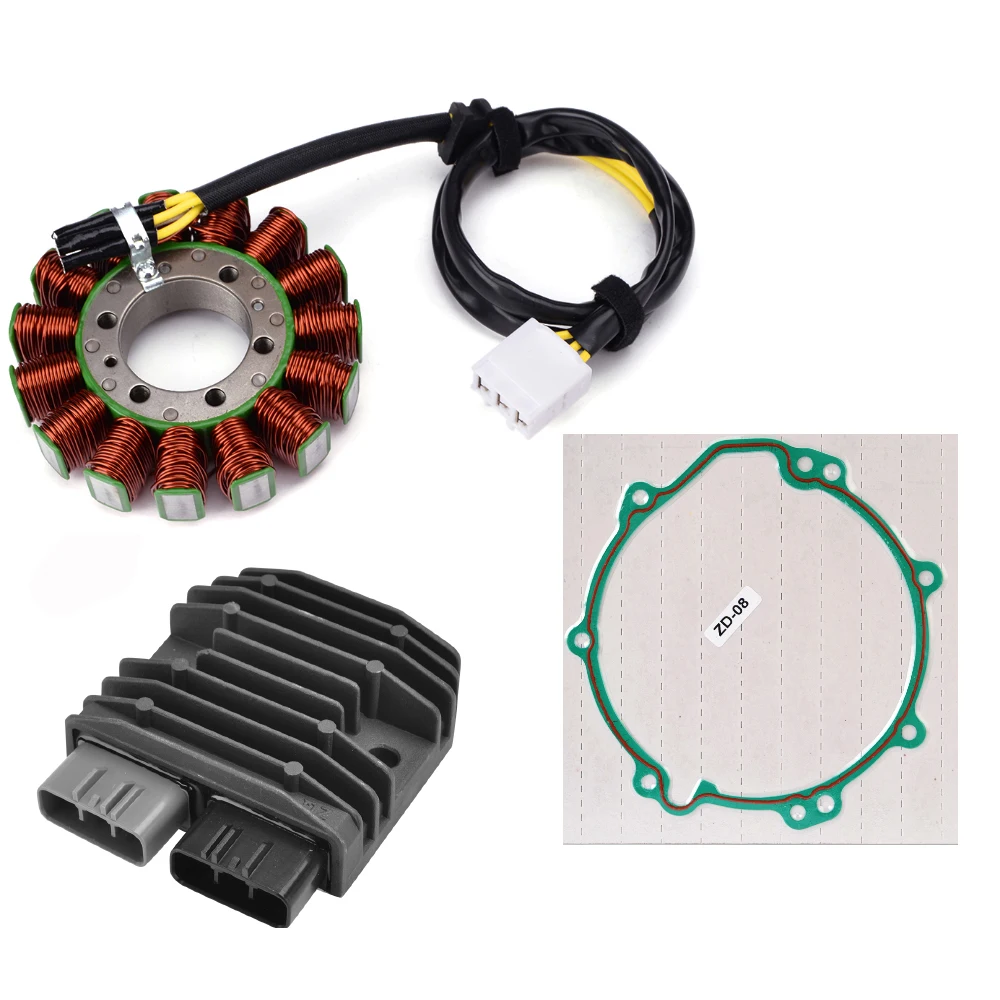 

Regulator Rectifier Stator Coil Gasket for Kawasaki ZX1400 ZZR1400 abs ZX1 400 Ninja ZX-14 ZX 14 ZX14R ABS SE ZX1400 ZZR1400 ABS