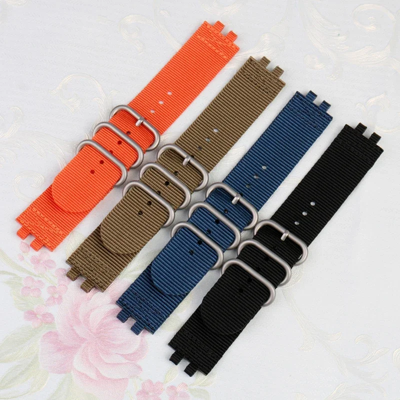 Modified Replacement Bracelet Band For Casio G-SHOCK GMW-B5000 Black Blue Orange Army Green Khaki Nylon Strap Accessories