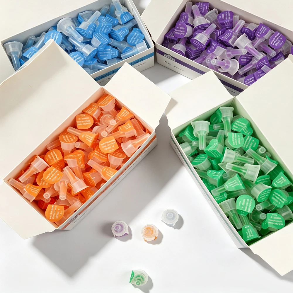 100 Stück Insulin-Nadeln-Set 32G 4mm 31G 5/6/8mm Einweg-Universal-Injektionsstiftnadeln, Diabetes-Pflege – Detail 4