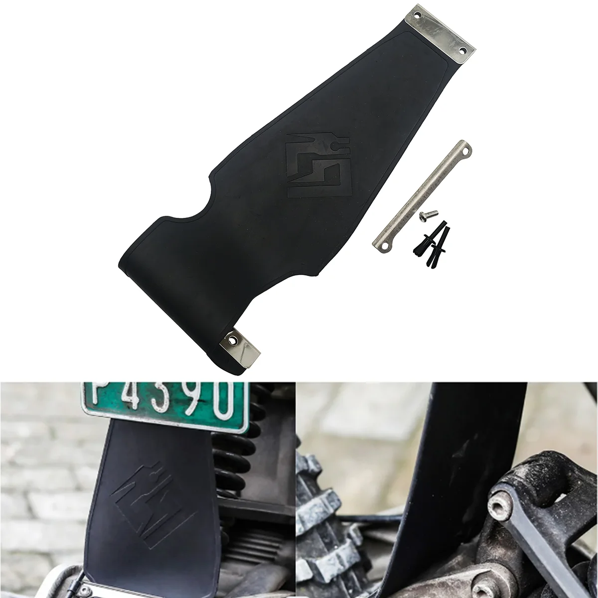 Motorcycle Mudguard Rubber Rear Shock Absorption Mud About Sur Ron Splash Dirt Bike For Sur-Ron Surron X S CB650R Z900