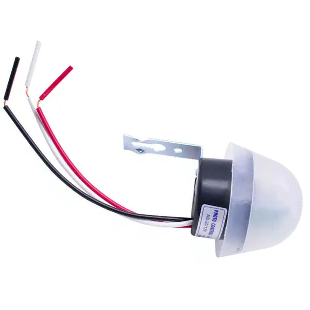 

AS-20 DC 12V Auto Photo Switch Waterproof Sensitive On/Off Photocell Sensor For LED Street Light Control Tool