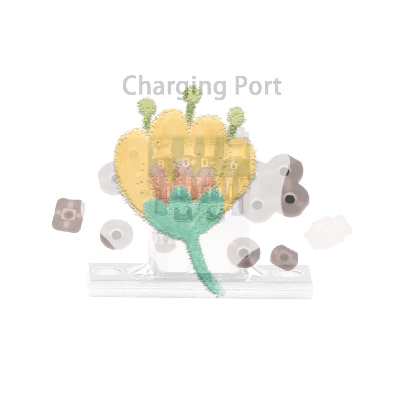 1Pc USB C Female Connector Panel Mount Jack TYPE-C Charging Port Of Solder Wire Type Socket