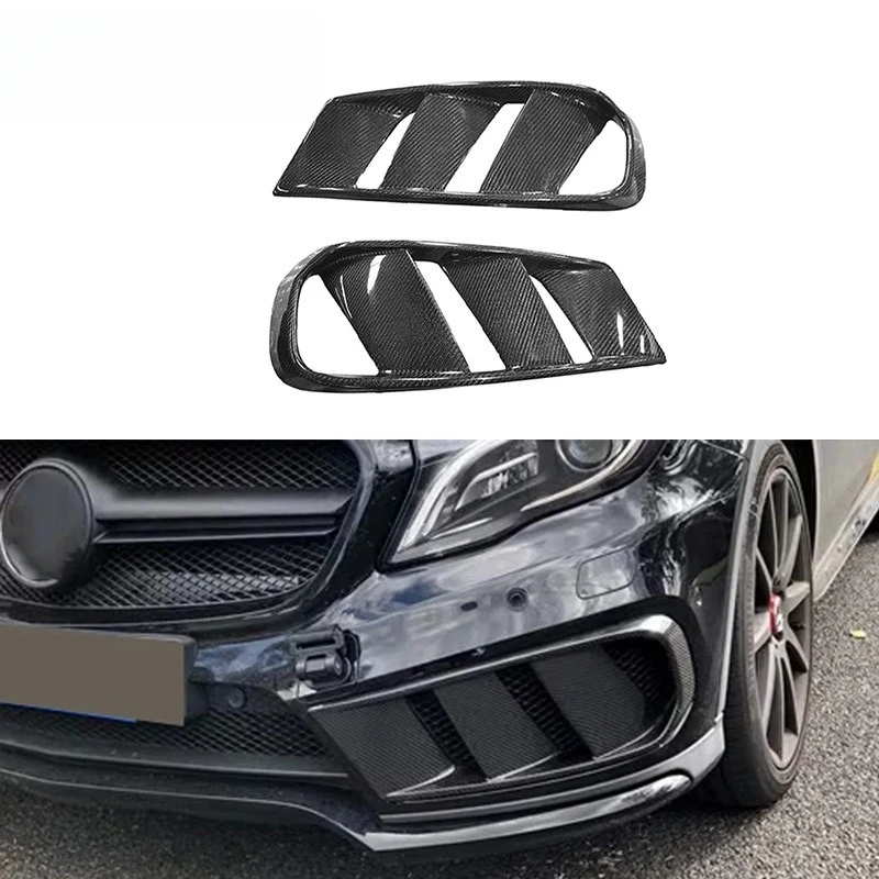 Front bar air outlet decoration fog light frame air intake hole accessories