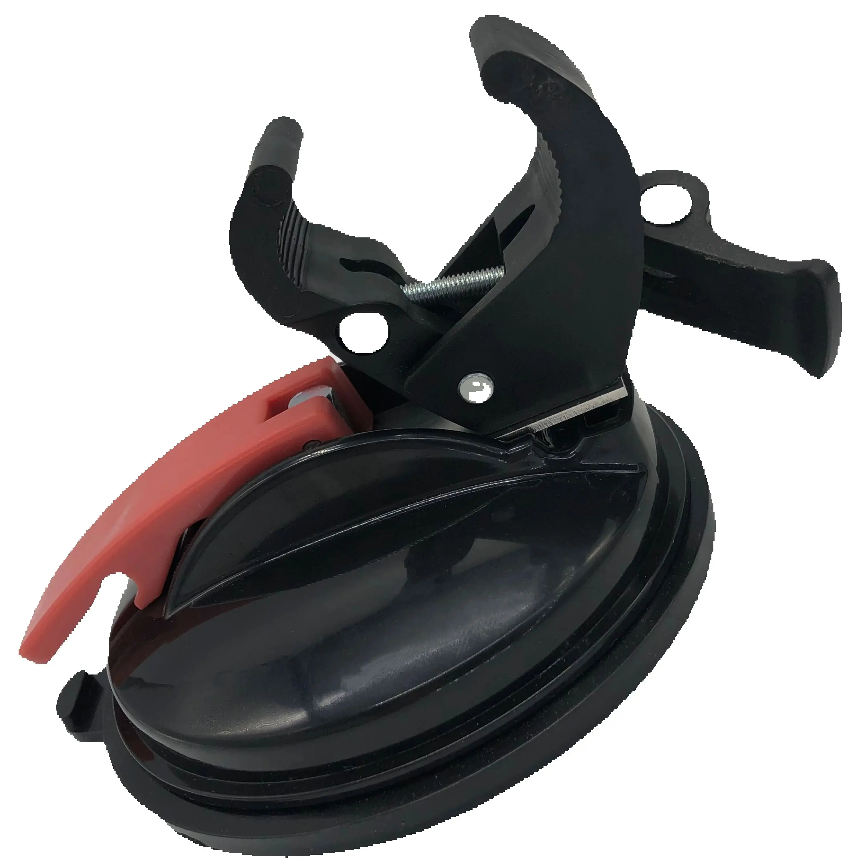 Vacuum Suction Cup Base for Reciprocating Motor / Linear Actuator, Mechanical Lock, Strong Suction Tool Mount