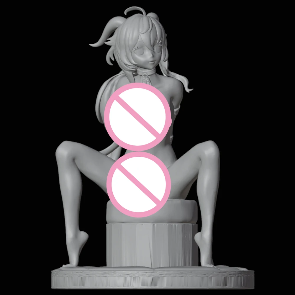 

3d Print Model Kit Waifu Beauty Ganyu Sexy Girl Pink NSFW Anime Figure Model Kit Diy Miniature Reduction Statue Unpainted Toys