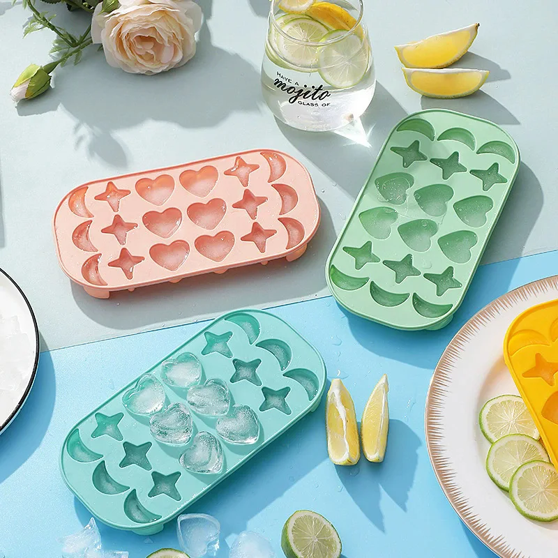 

Ice Cube Tray Mold Silicone Grid Ice Cream Mold Popsicle Making Chocolate Mould Summer DIY Drink Cool Tea Milk Whiskey