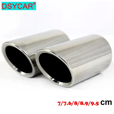 2 개/대 7.6cm/2.99in 스테인레스 스틸 자동차 배기 머플러 팁 파이프 커버 Audi A1 A3 A4 TT 2009-2015/VW Volkswagen PASSAT 2 개/대 7.6cm/2.99in 스테인레스 스틸 자동차 배기 머플러 팁 파이프 커버 Audi A1 A3 A4 TT 2009-2015/VW Volkswagen PASSAT