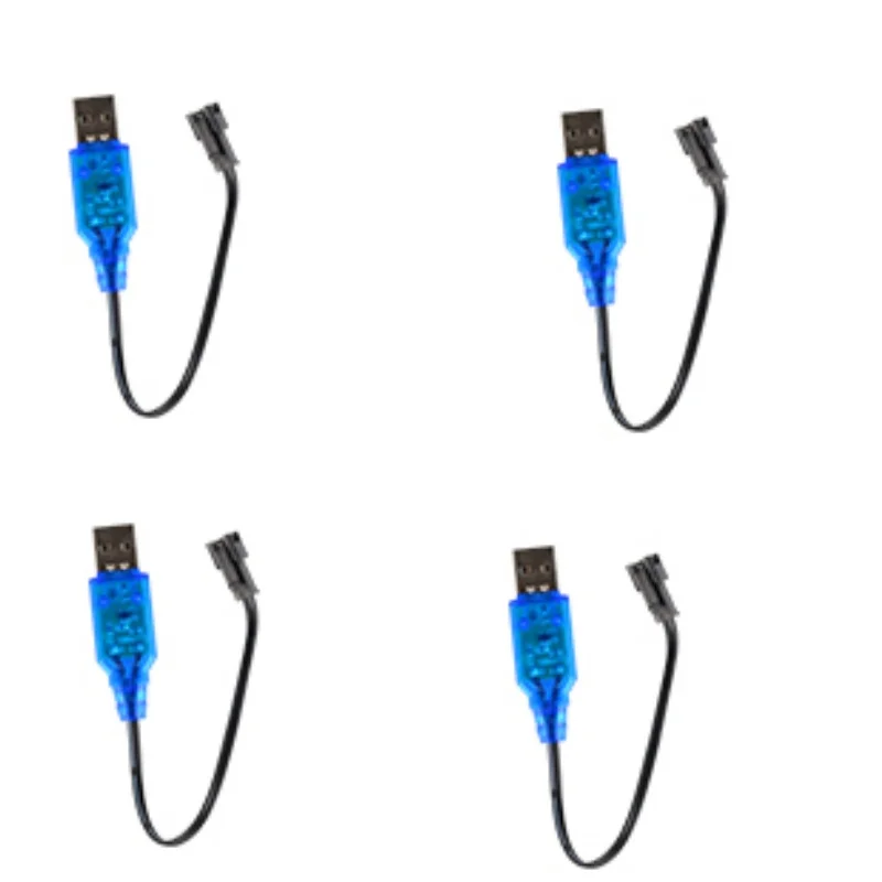 1:24 Q208 RC Auto Ersatzteile Batterie 14500/3,7 V 500 mA Lithium Batterie USB Ladekabel und 4-in-1 Ladekabel Zubehör