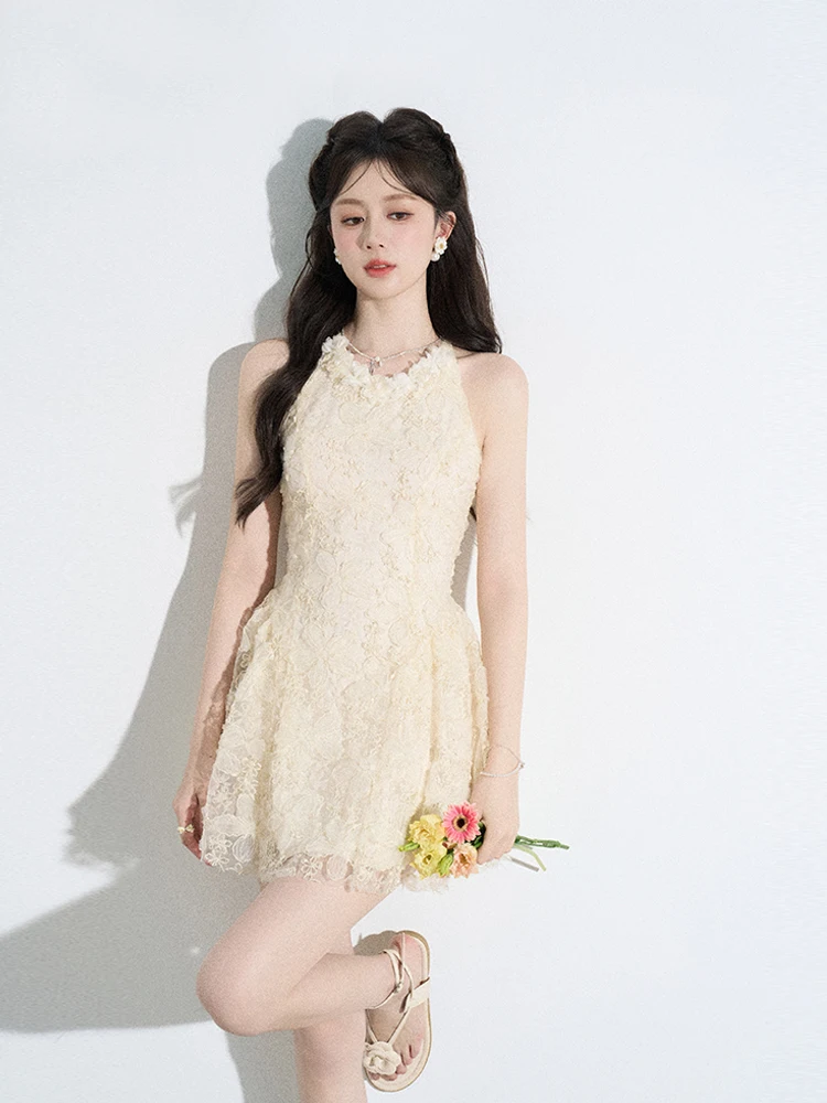 Summer Design Lace ter Dr Women's Petal High Waist ort Skirt Name Lady Small Fraance Sle Sweet Sle Pa Brand