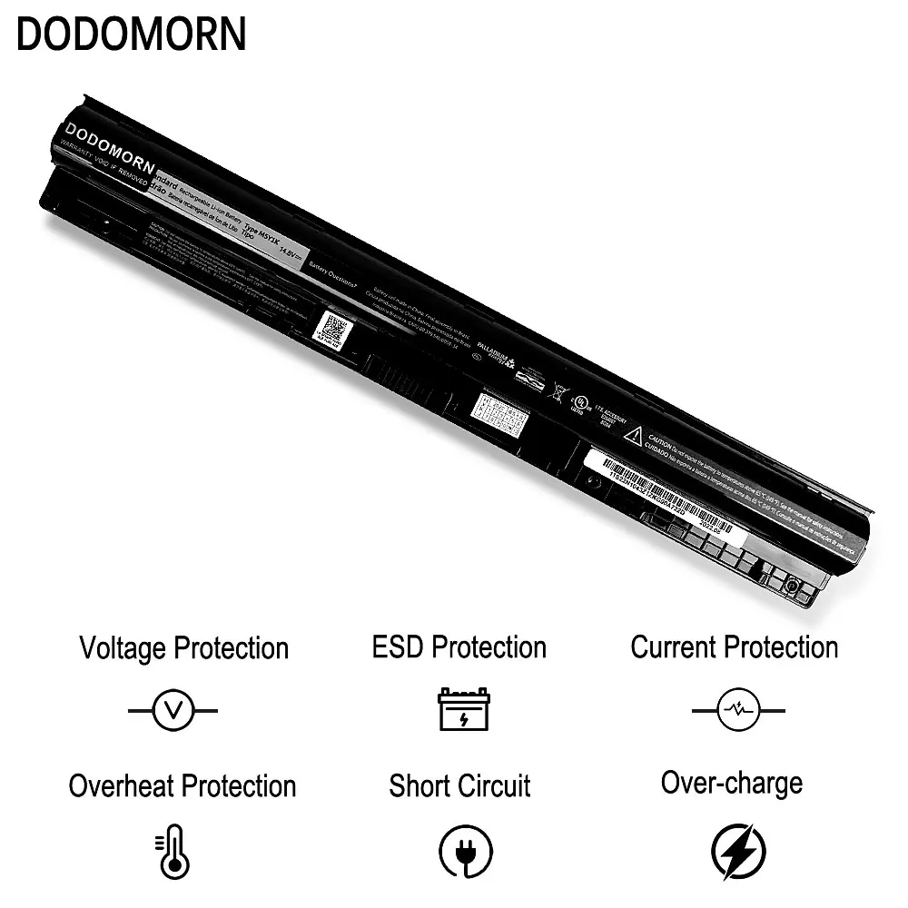 DODOMORN New M5Y1K Battery For Dell Inspiron 15 3000 Series 15-3551/3552/3567 15 5000 Series 5551/5552/5555/5558/5559 In Stock