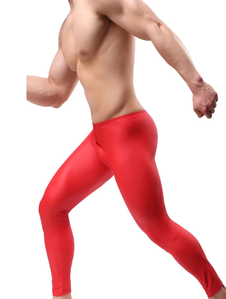 Calça de couro PU adolescente para homens, calça esportiva apertada para dança, performance de motocicleta para gays, roupas de boate