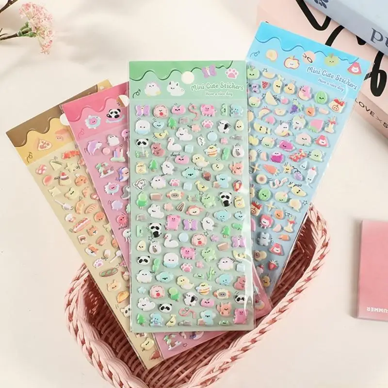 

Пенопластовая наклейка с изображением животных для скрапбукинга, дневник, планировщик, детская мотивационная наклейка